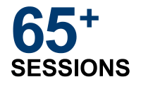 Statistics Graphic - 65+ Sessions
