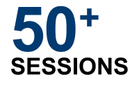 Statistics Graphic - 50+ Sessions