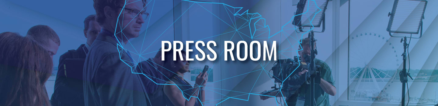 Press Room Banner Graphic