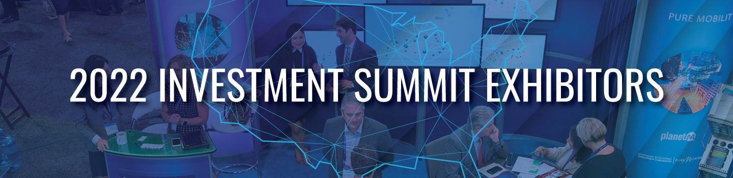 Investment Summit Exhibitors Banner Graphic