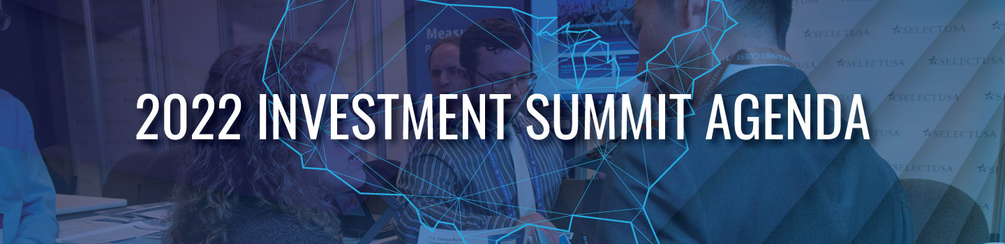 Investment Summit Agenda Banner Graphic