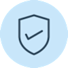 Badge icons and visual markers graphic