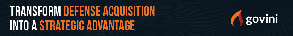 Registration Sponsor Govini Banner Ad