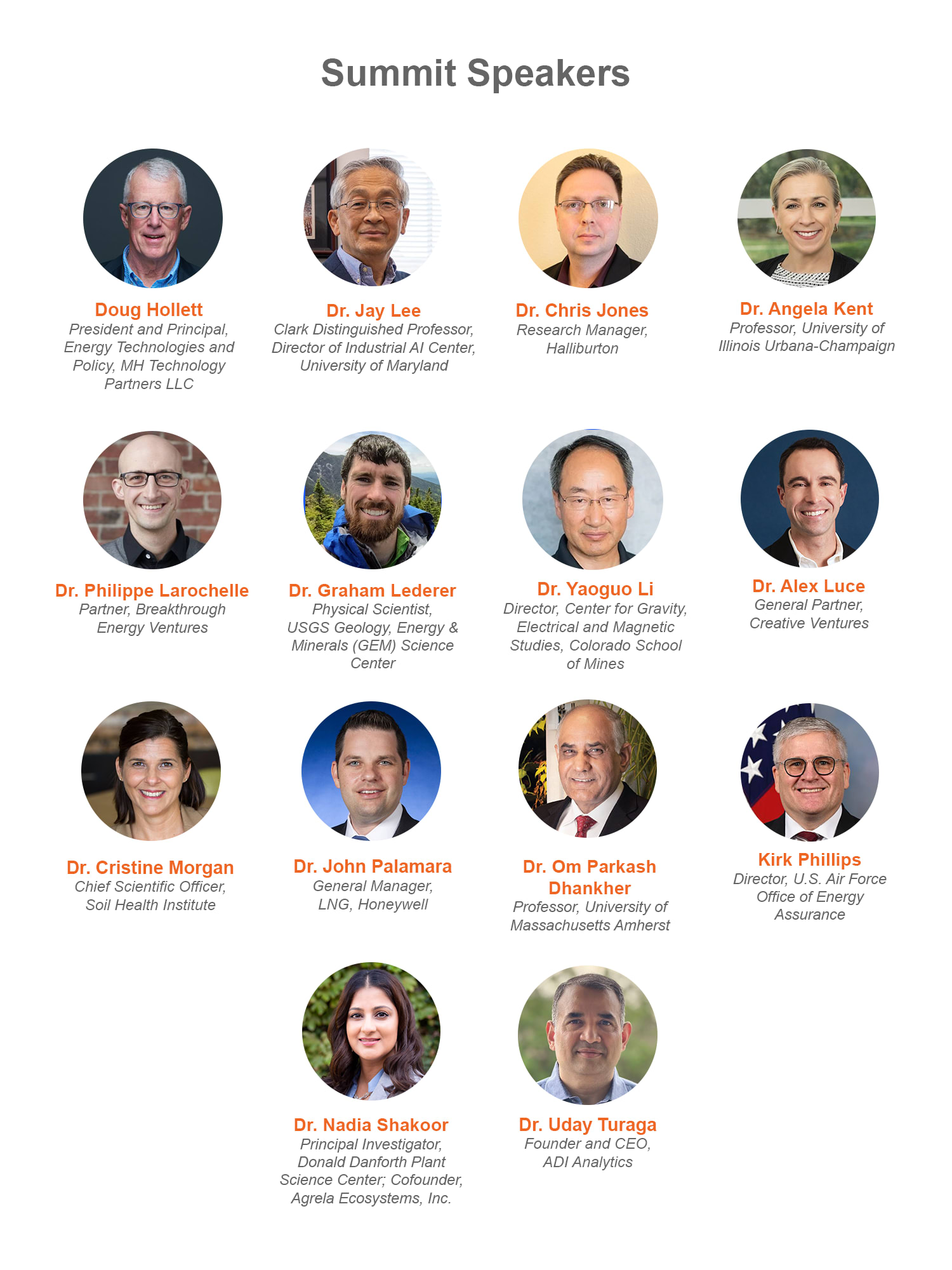 Summit Speakers Graphic
