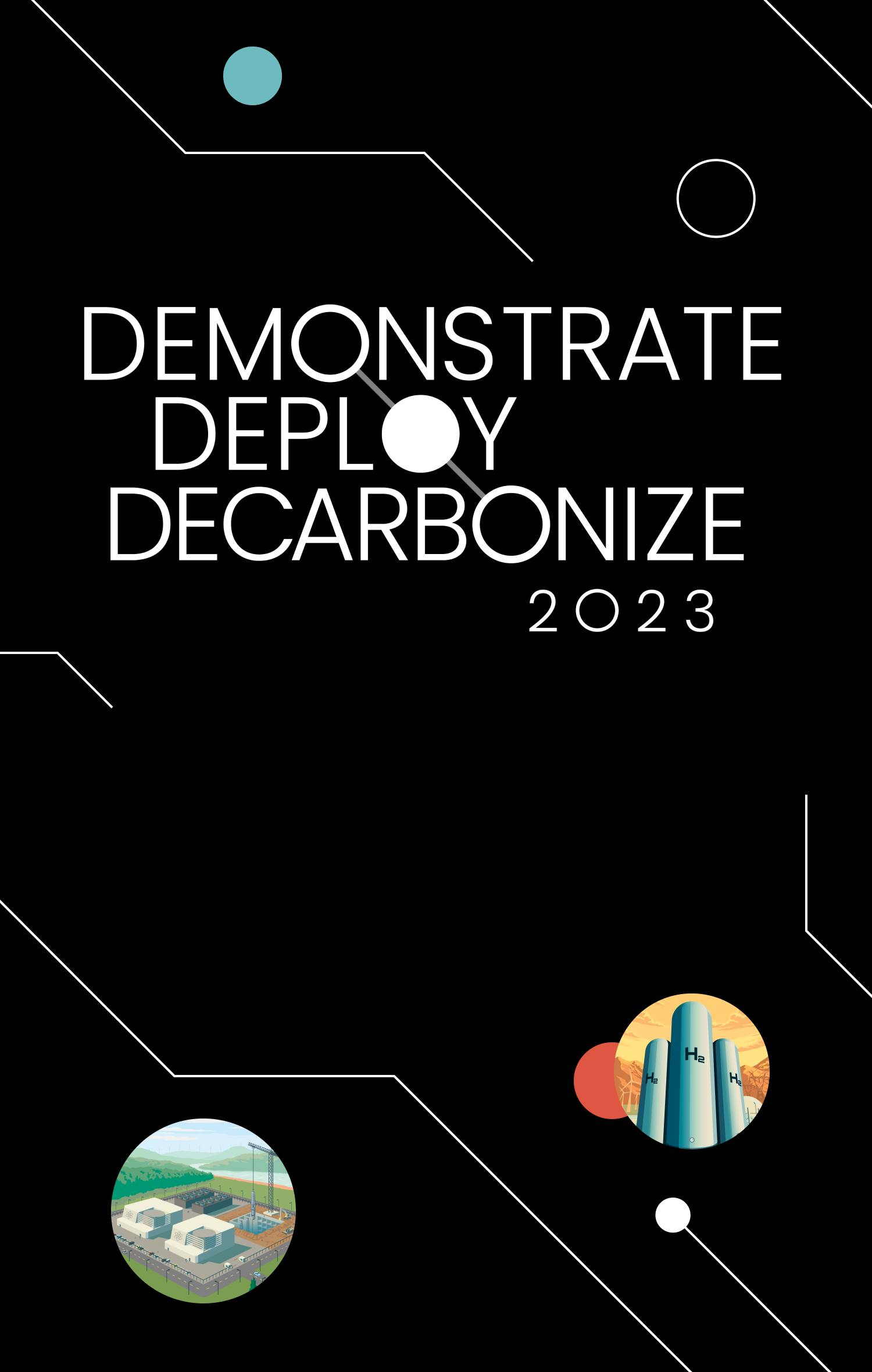 Demonstrate Deploy Decarbonize 2023 Graphic