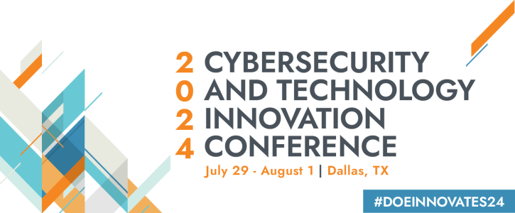DOE Cybersecurity and Technology Innovation Conference Banner Graphic