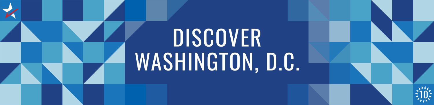 Discover Washington, D.C. Page Banner Graphic