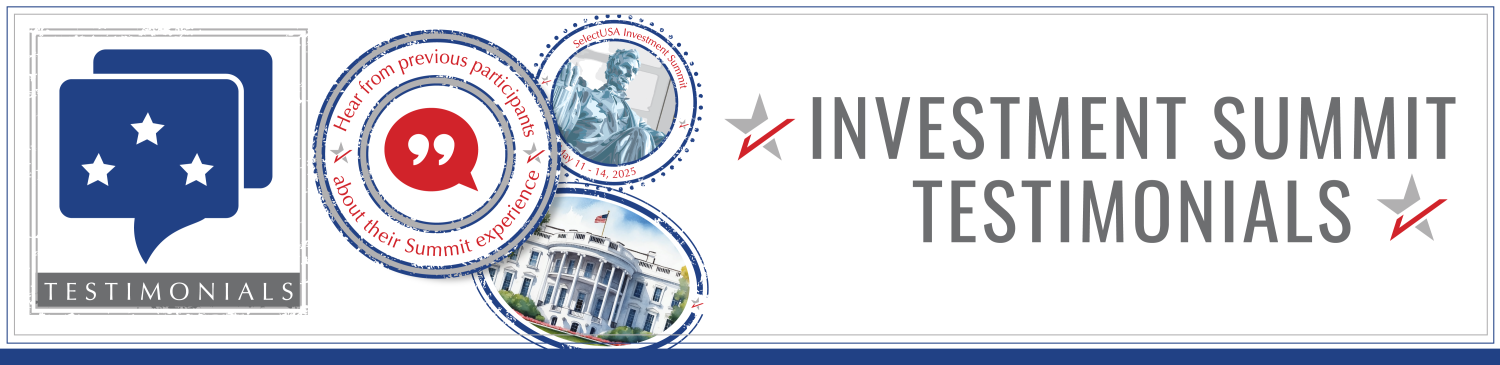 2025 SelectUSA Investment Summit | May 11-14