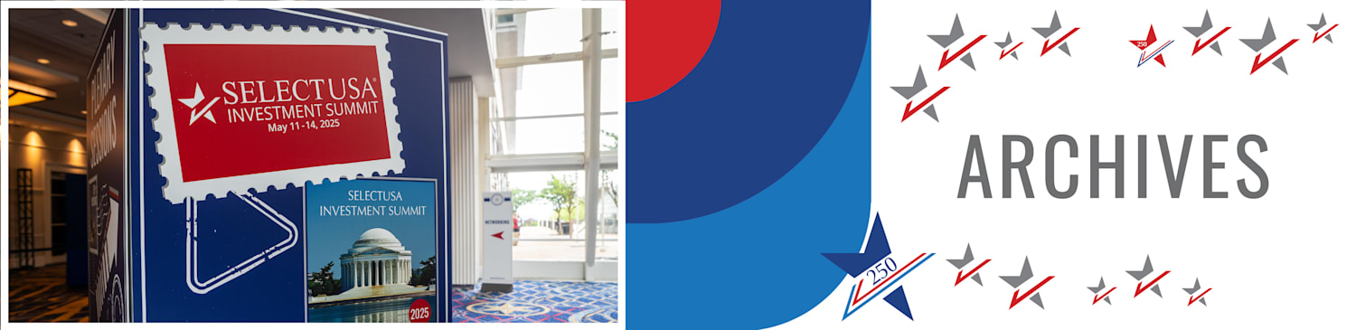 2026 SelectUSA Investment Summit | May 3-6