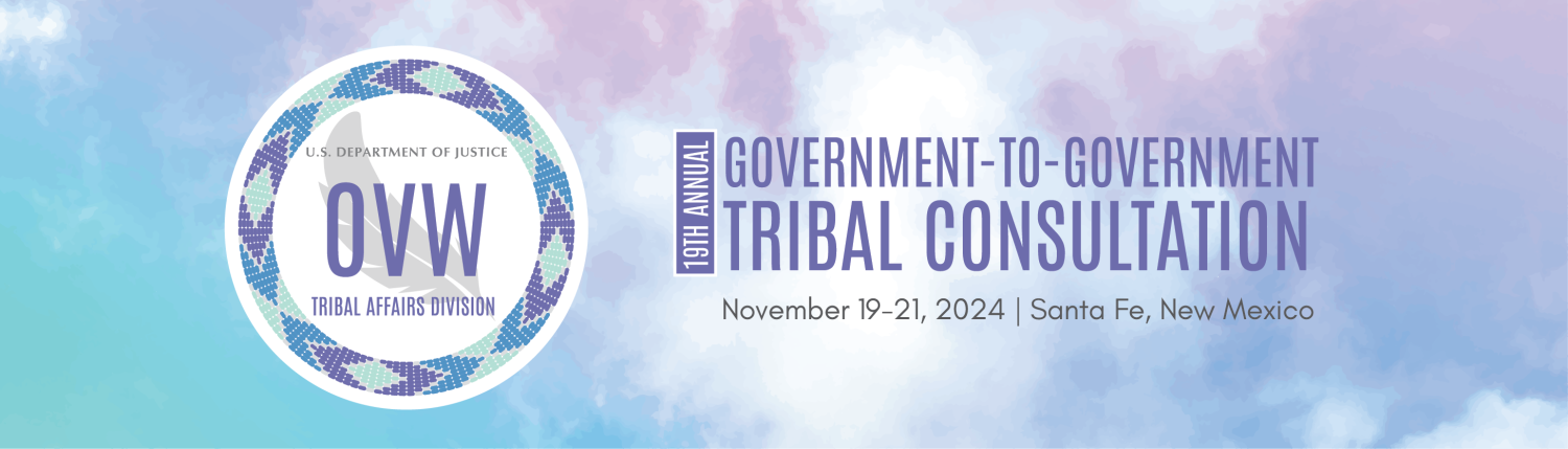 Tribal Consultation Banner Graphic