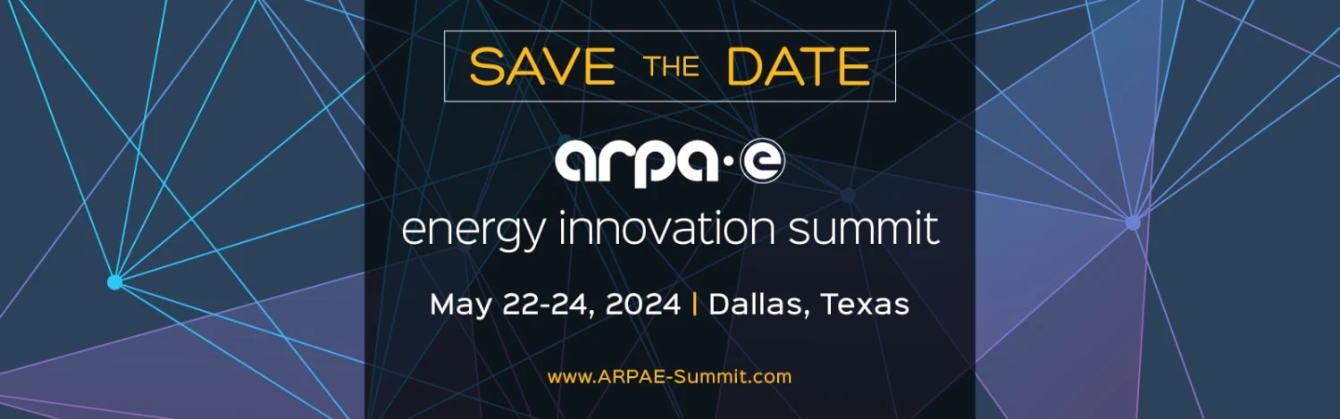 2024 ARPA-E Website Banner Save the Date, May 22-24, 2024