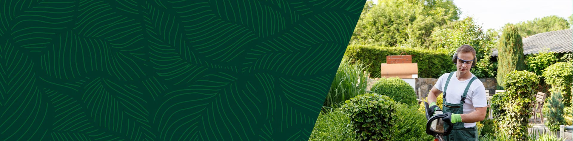 Landscaper trimming a bush – ProGreen EXPO in Denver Colorado