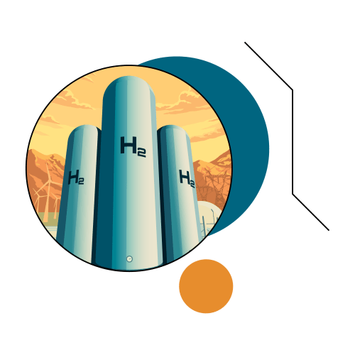 Demonstrate Deploy Decarbonize 2023 - Hydrogen Graphic