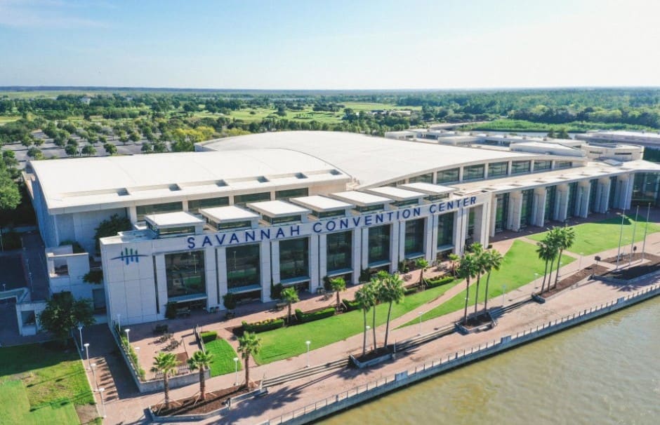 Savannah Convention Center Arial View