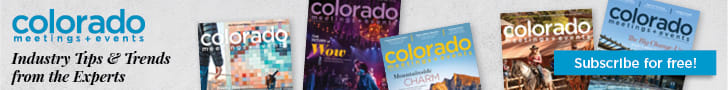 Colorado Meetings and Events Banner Ad