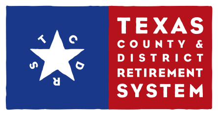 Texas County & District Retirement System Logo