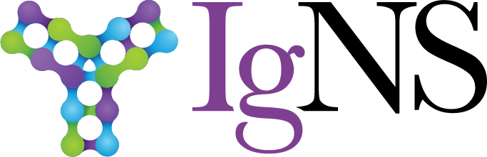 Immunoglobulin National Society (IgNS) Logo